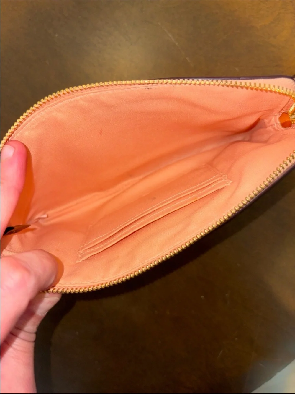Coach compact wristlet